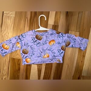 Picked by Piper boutique cropped lounge top. Size 6-12 months.